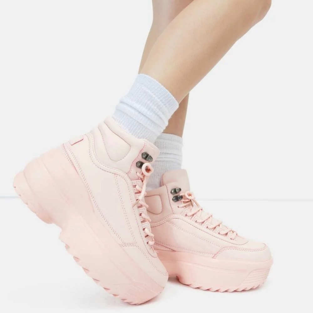 Platform sneakers